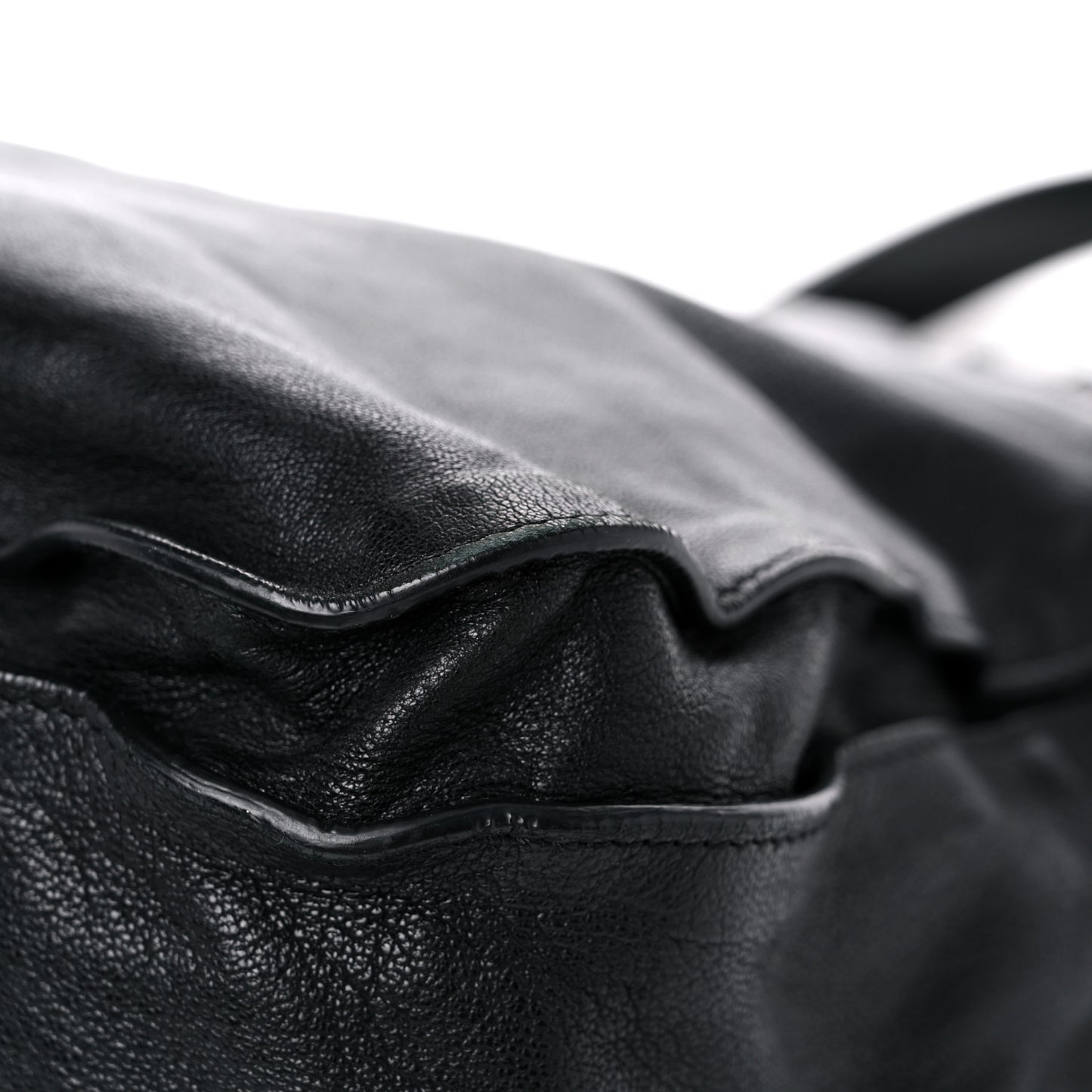 Lambskin PS1 Tote Black