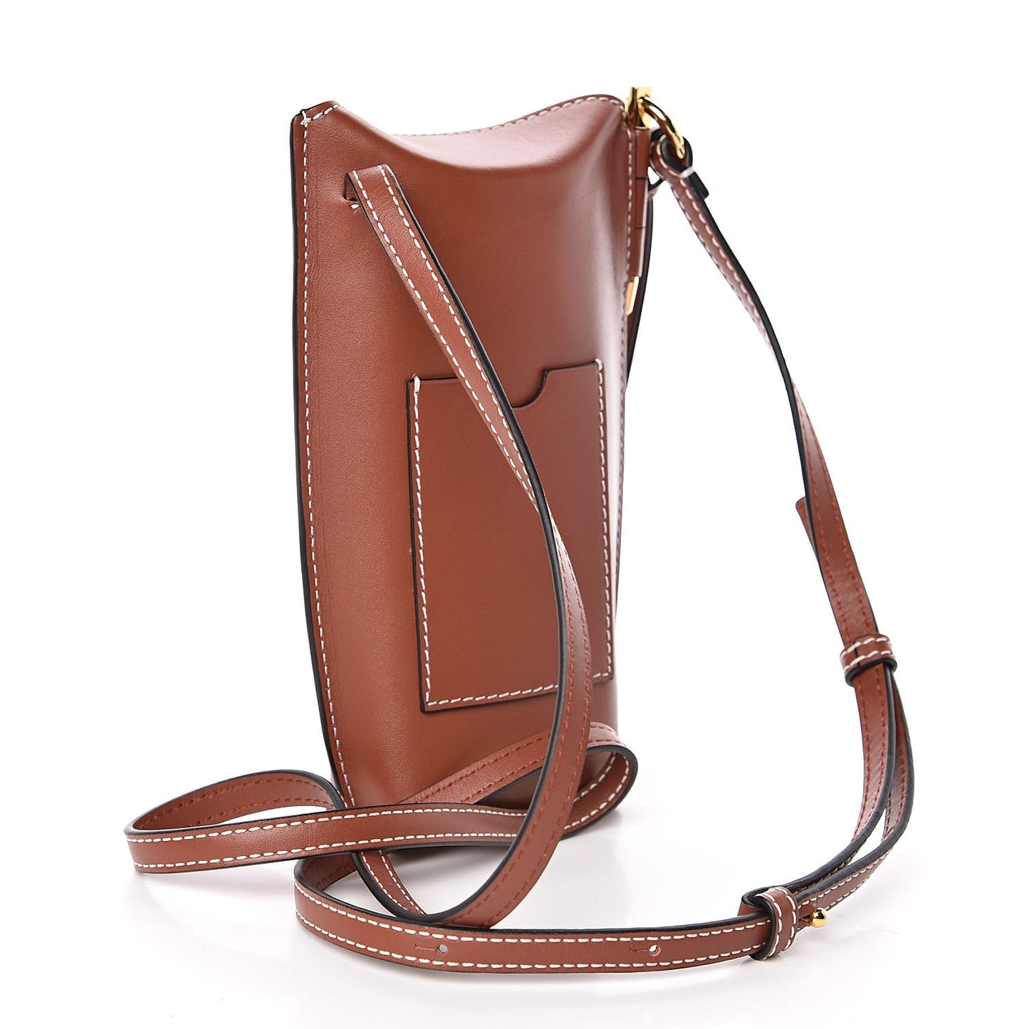 Smooth Calfskin Gate Pocket Rust