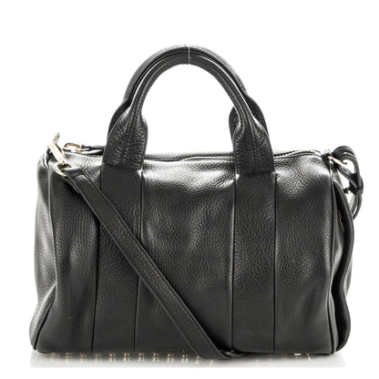 Alexander Wang Soft Pebbled Lambskin Rocco Black Pale Gold Hardware 1 of 6