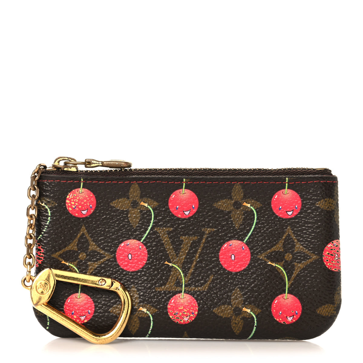 Louis Vuitton Monogram Cerises Key Pouch 1 of 8