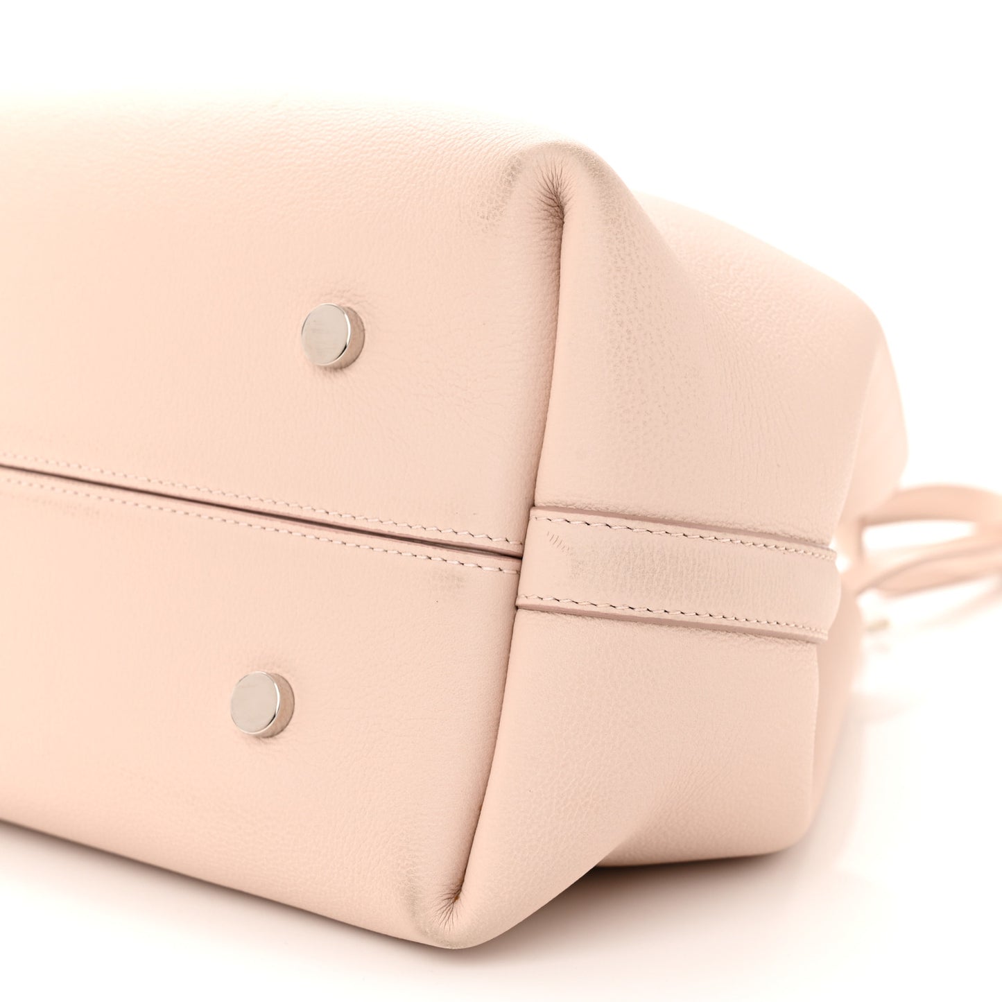 Grained Calfskin Medium Blossom Tote Pink