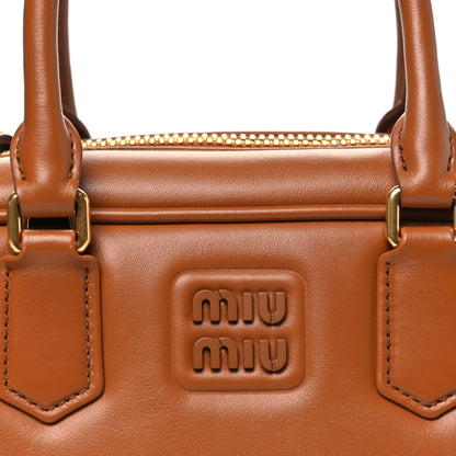 Miu Miu Calfskin Arcadie Top Handle Bag 8 of 11