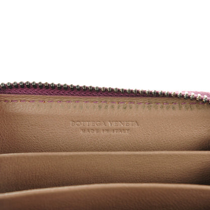 Bottega Veneta Nappa Intrecciato Zip Around Coin Purse Peony 8 of 8