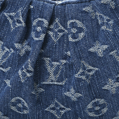 Louis Vuitton Monogram Denim Pochette Valley Blue 7 of 9