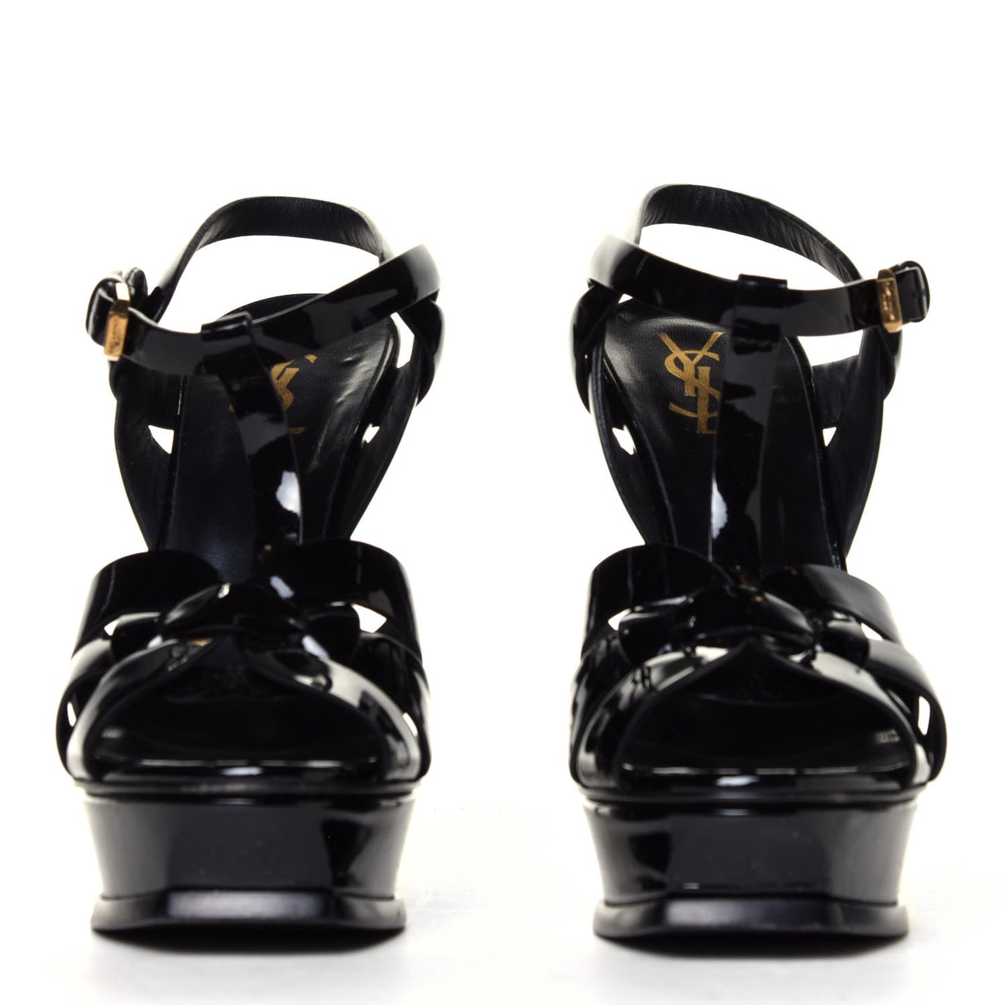 Patent Tribute 105 Platform Sandals 38 Black