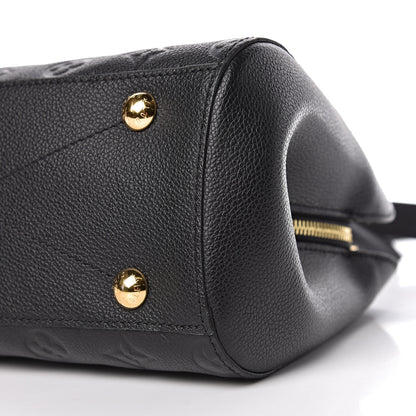 Louis Vuitton Empreinte Montaigne BB Black 8 of 9