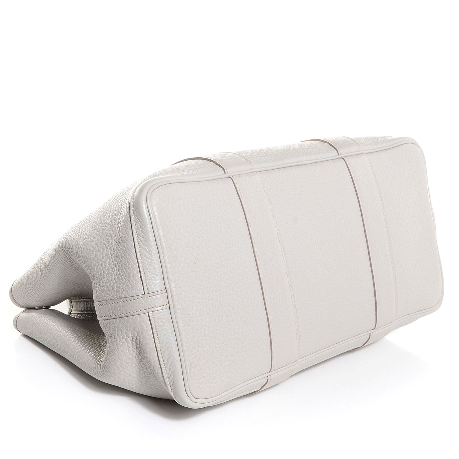 Hermes Fjord Garden Party Tote 36 MM Gris Perle 5 of 16