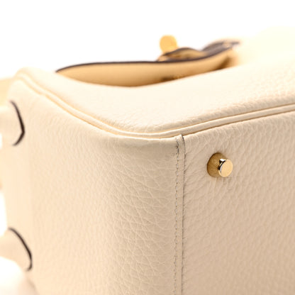 Hermes Taurillon Clemence Mini Lindy 20 Nata 10 of 12
