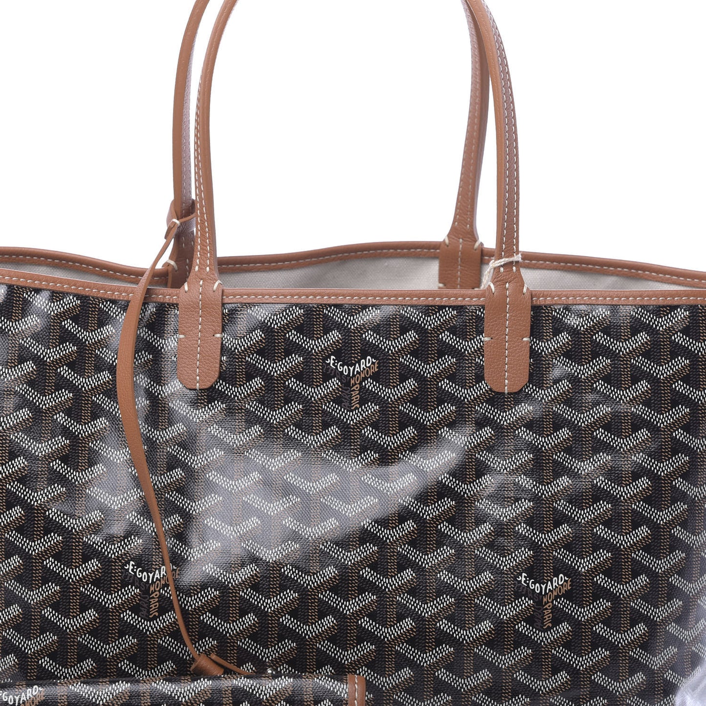 Goyardine Saint Louis PM Black Gold