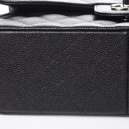 Chanel Caviar Quilted Jumbo Double Flap Black 9 of 11