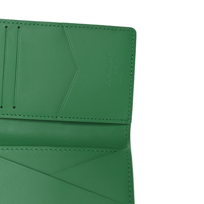 Louis Vuitton Taurillon Monogram Pocket Organizer Bamboo Green 6 of 7