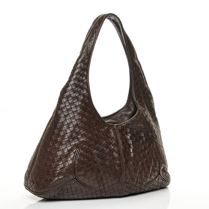 Bottega Veneta Nappa Intrecciato Ball Hobo Ebano 3 of 6