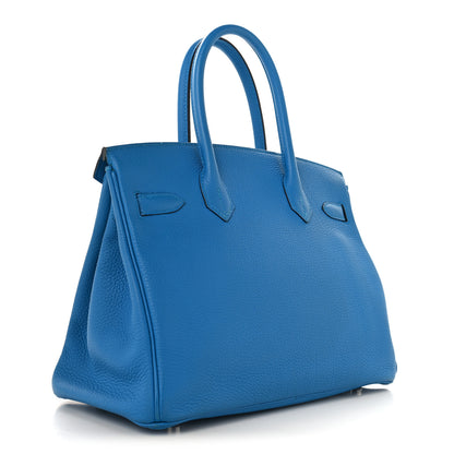 Hermes Togo Verso Birkin 30 Bleu Zanzibar Malachite 3 of 12