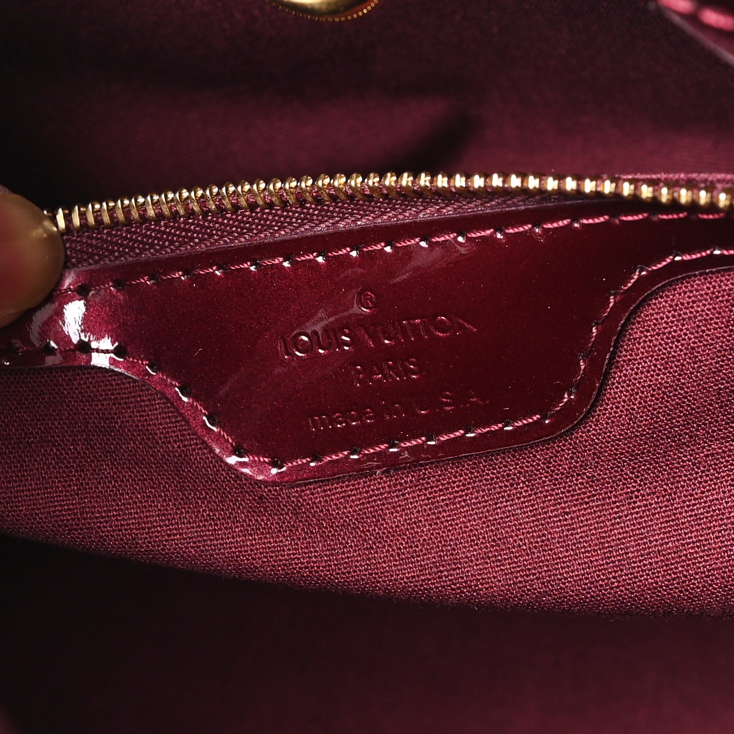 Vernis Wilshire PM Amarante