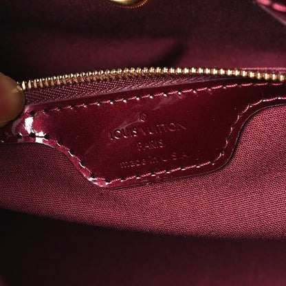 Louis Vuitton Vernis Wilshire PM Amarante 6 of 10