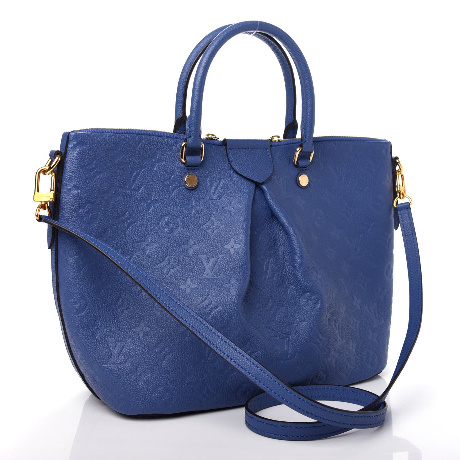 Louis Vuitton Empreinte Mazarine MM Denim 3 of 10