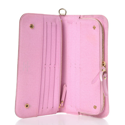 Louis Vuitton Monogram Multicolor Insolite Wallet White Litchi 5 of 11