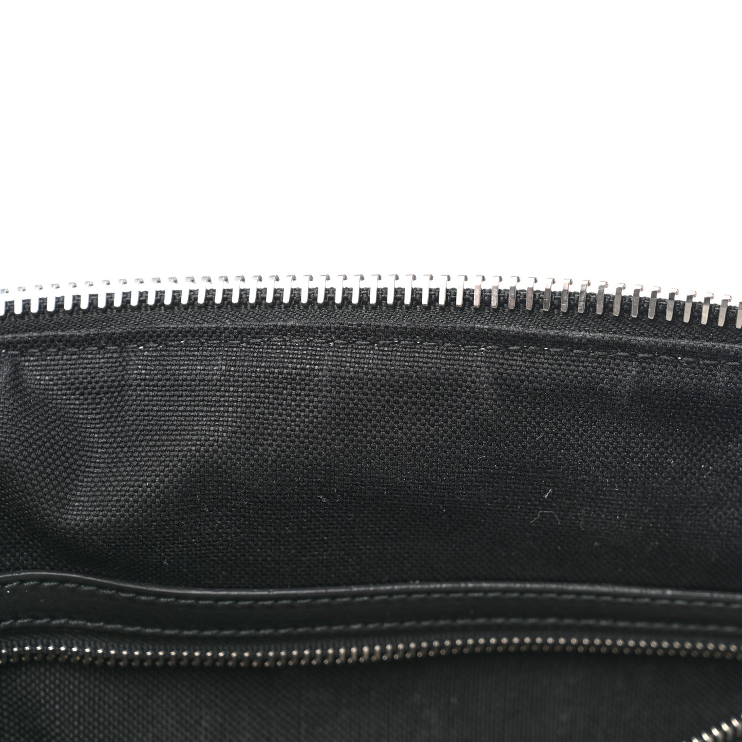 Soft GG Supreme Monogram Appia Calfskin Web Large Carry On Duffle Bag Black Grey