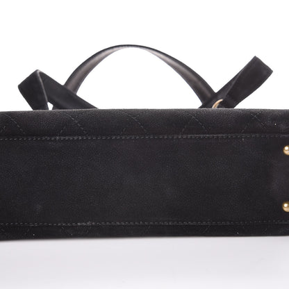 Chanel Iridescent Caviar Quilted Tote Black 8 of 9