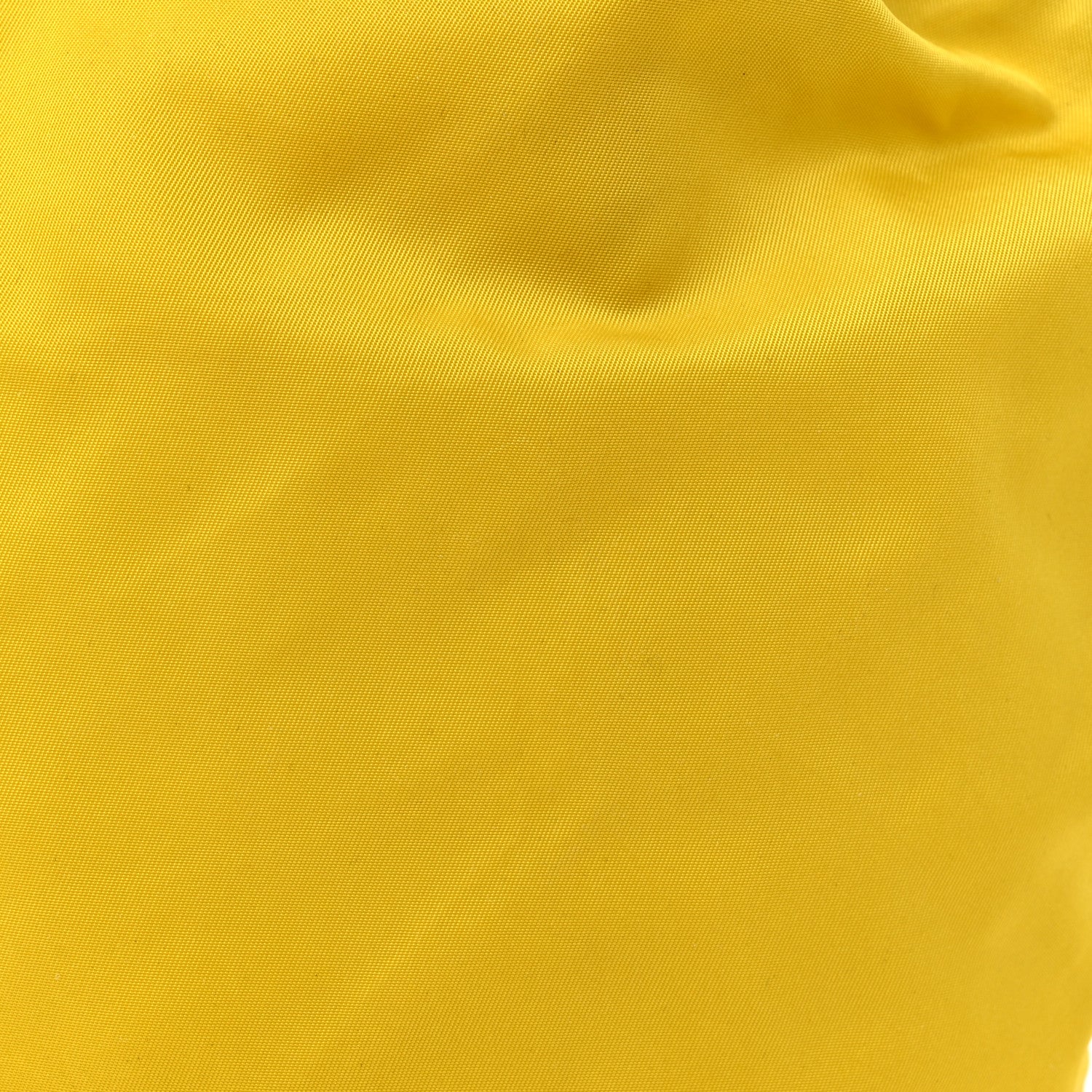 Prada Nylon Vela Drawstring Pouch Giallo 11 of 12