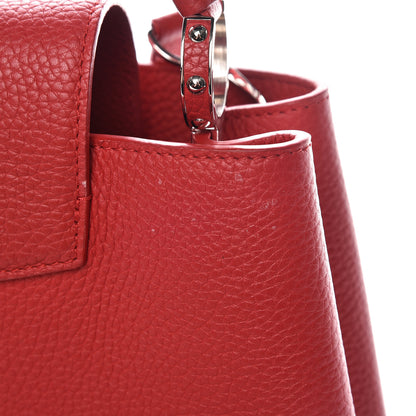Louis Vuitton Taurillon Capucines PM Rubis 17 of 21