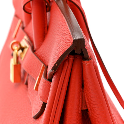 Hermes Togo BIRKIN 35 Capucine 12 of 13