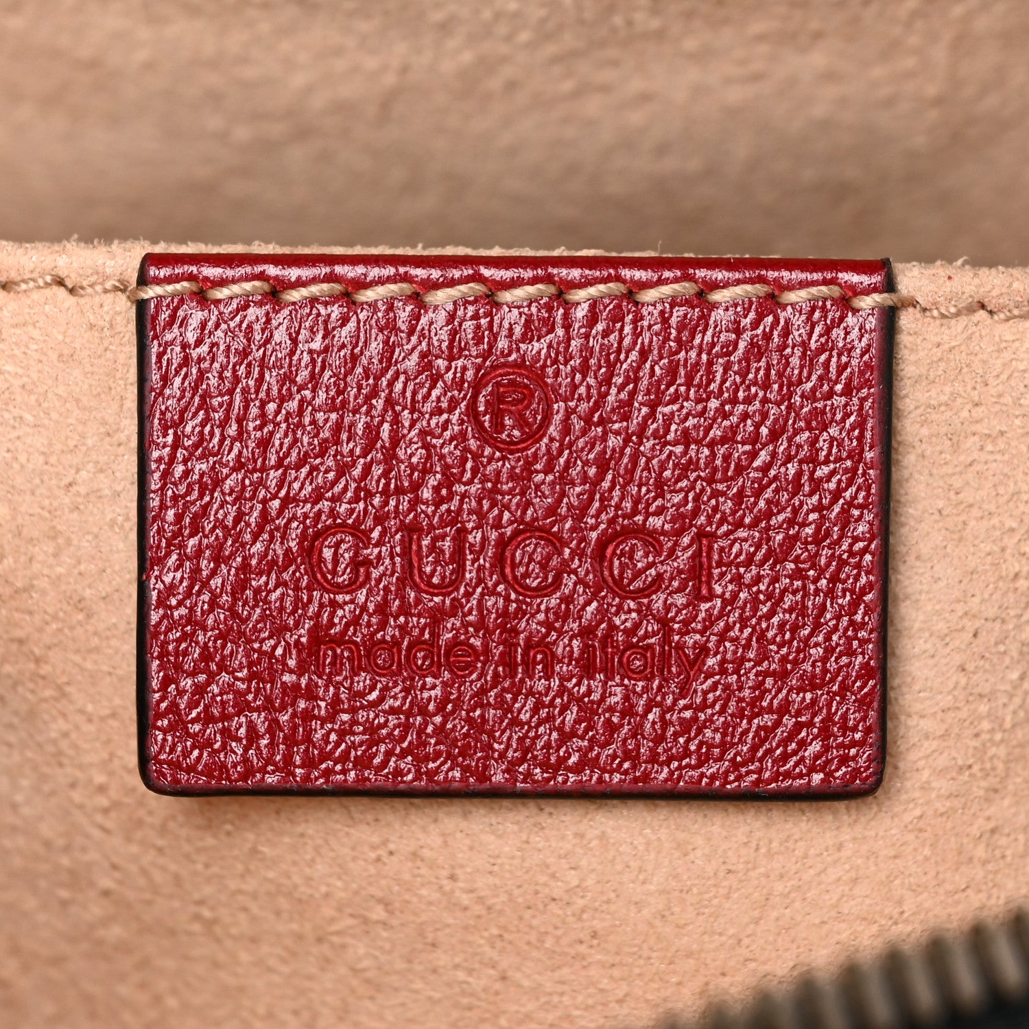 Gucci Azalea Calfskin Matelasse Diagonal Torchon GG Marmont Belt Bag 75 30 Black Romantic Cerise 6 of 12