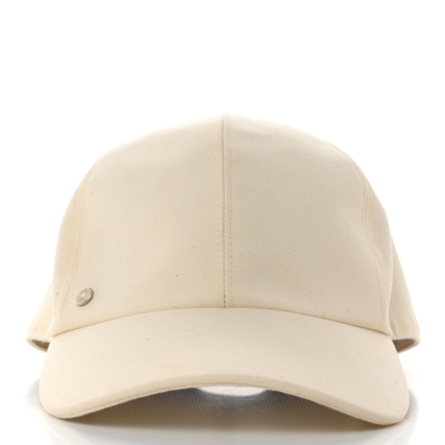 Hermes Cotton Canvas Tess Cap 58 Ecru 2 of 8