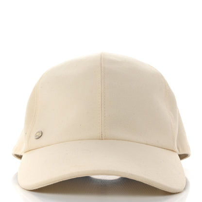 Hermes Cotton Canvas Tess Cap 58 Ecru 2 of 8