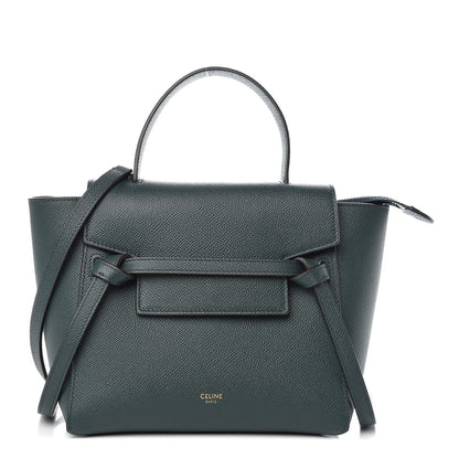 Celine Grained Calfskin Nano Belt Bag Amazone 1 of 10