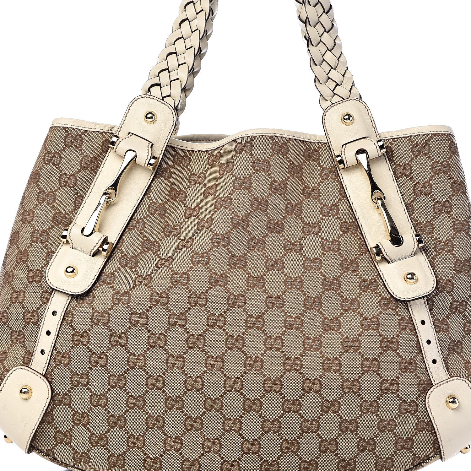 Gucci Monogram Medium Pelham Shoulder Bag Off White 12 of 12