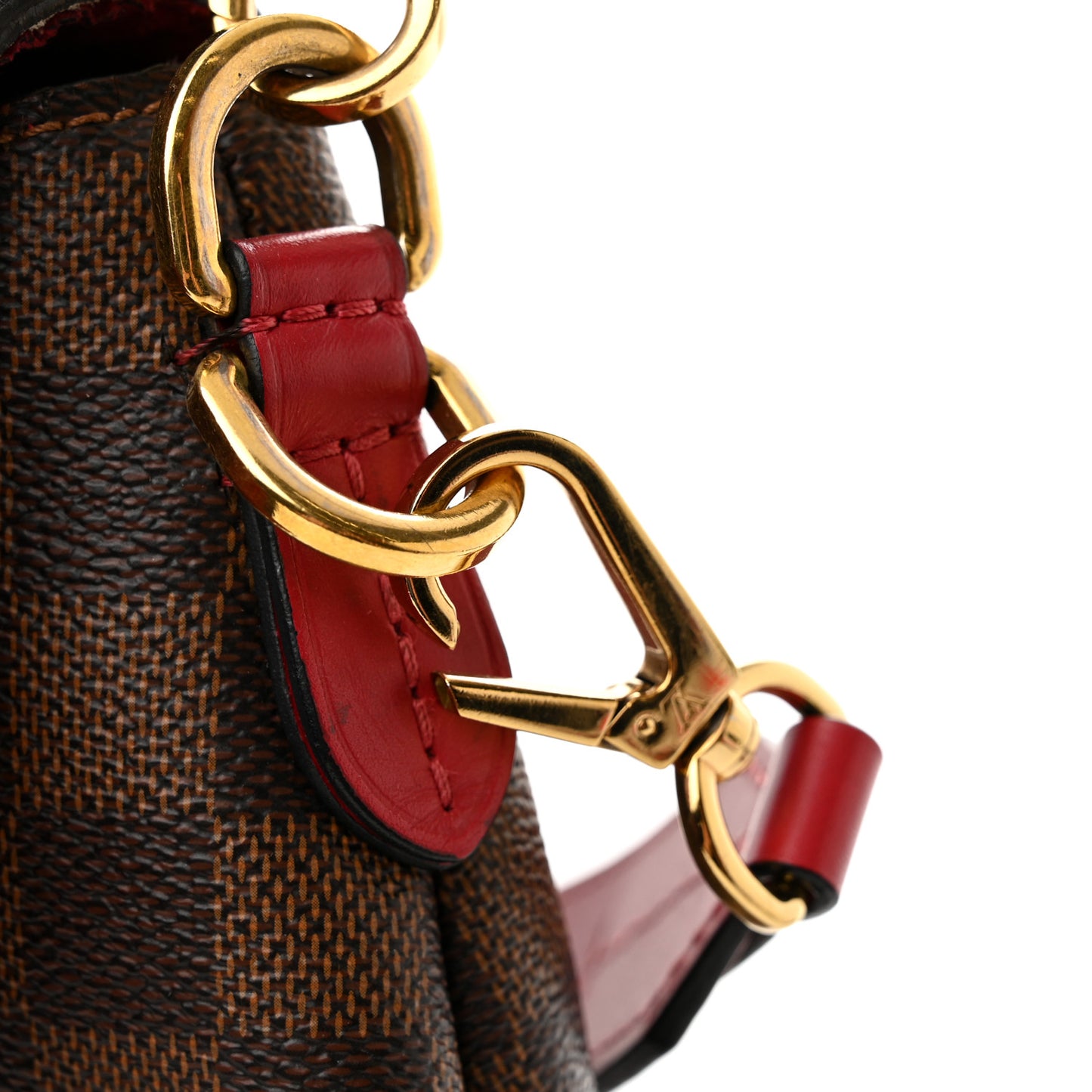 Damier Ebene Beaubourg MM Scarlet