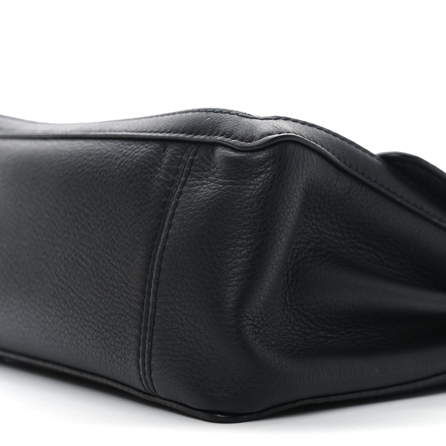 Louis Vuitton Smooth Calfskin Soft Dauphine MM Black MM Black 8 of 10