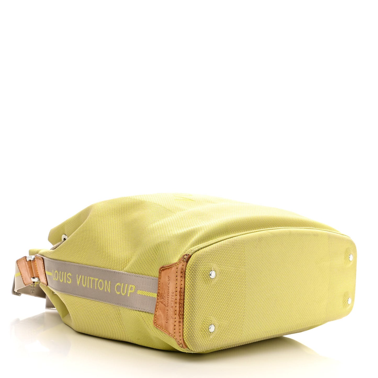 Damier Geant Americas Cup Volunteer Bag Yellow