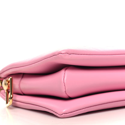 Louis Vuitton Lambskin Embossed Monogram Coussin PM Rose Bonbon 10 of 14