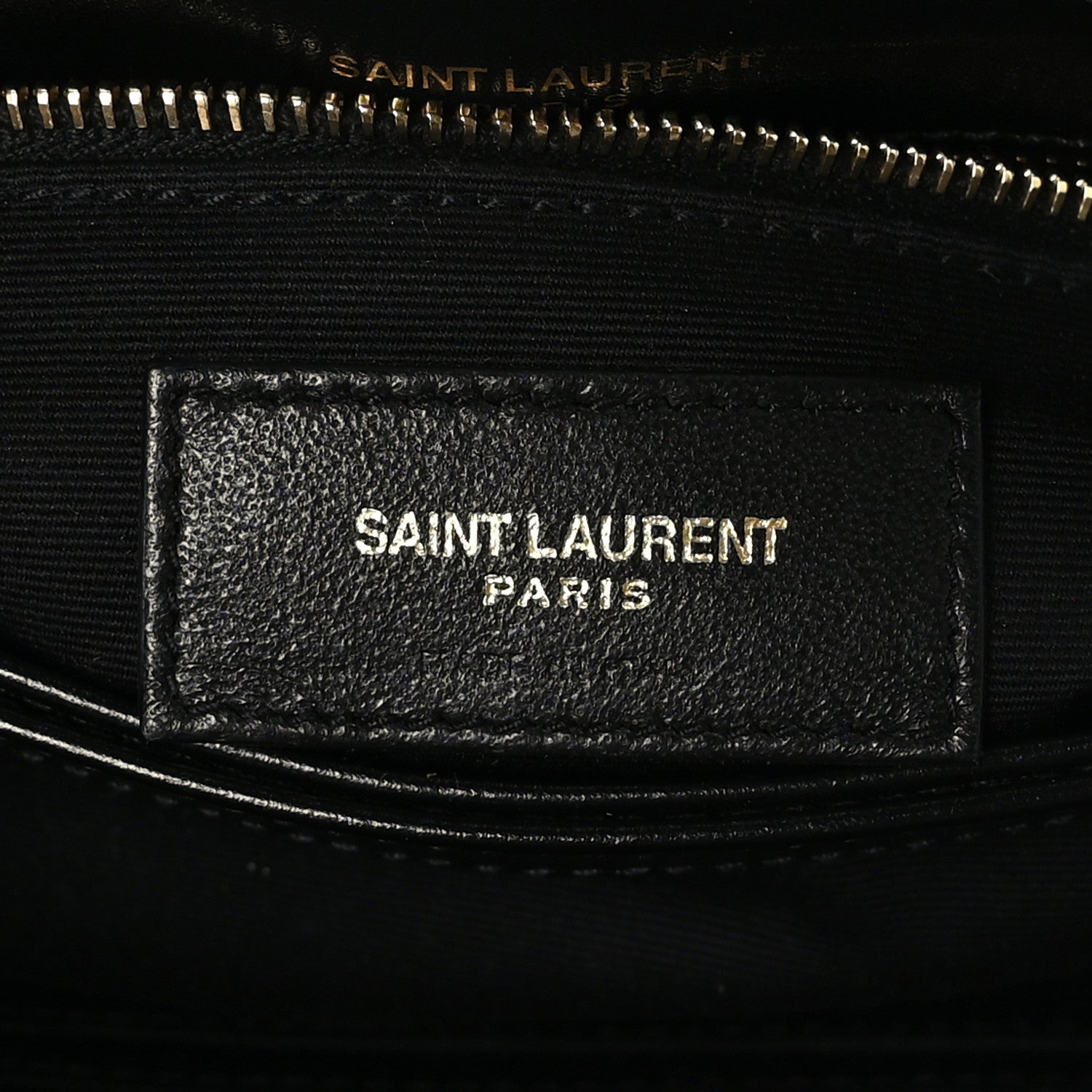 Saint Laurent Calfskin Y Quilted Monogram Toy Loulou Crossbody Bag Black 6 of 9