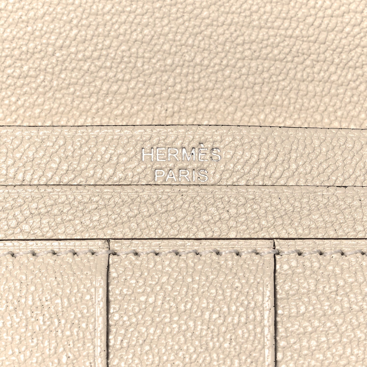 Hermes Chevre Mysore Bearn Gusset Wallet Nata 6 of 10