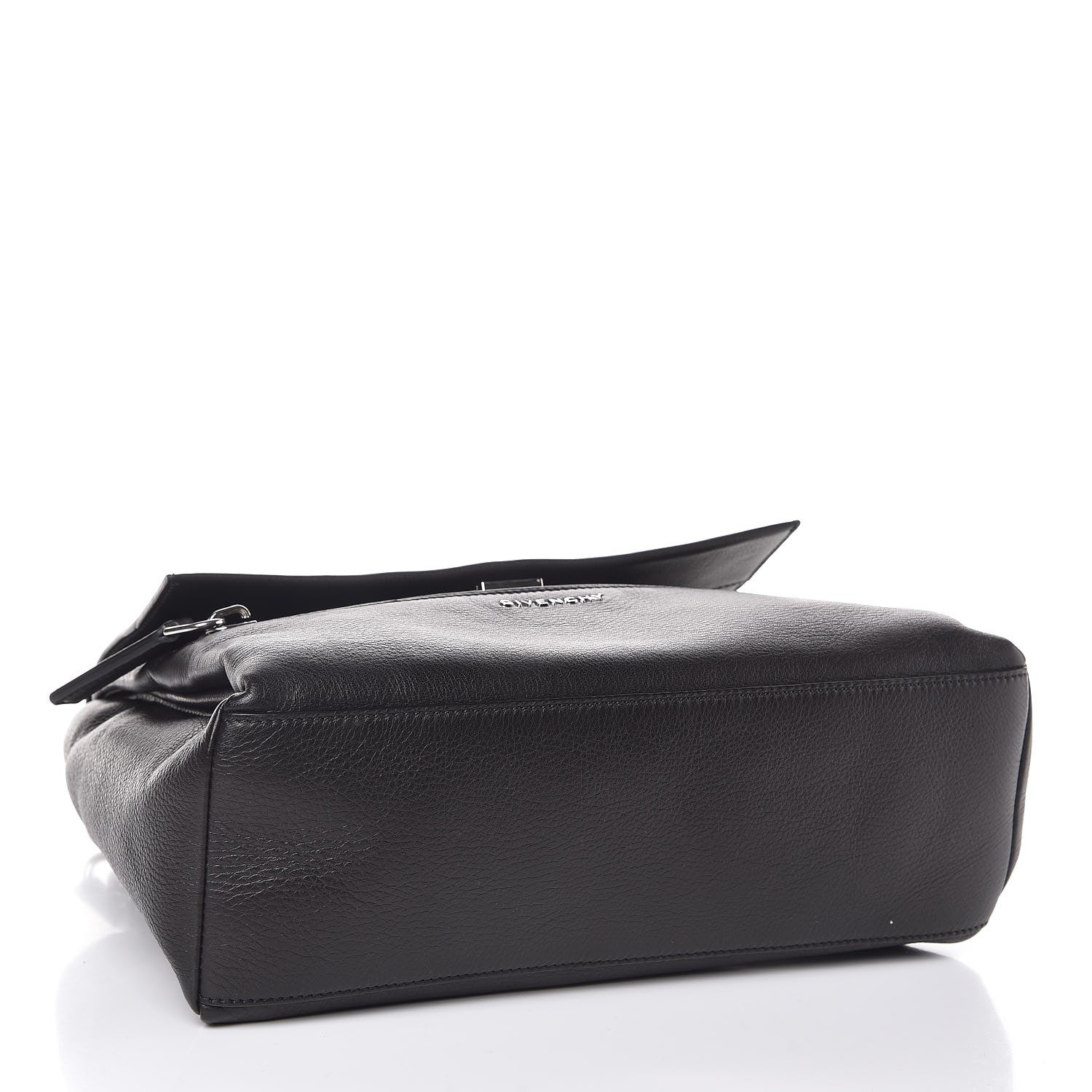 Givenchy Waxy Grained Calfskin Medium Pandora Pure Flap Bag Black 4 of 7
