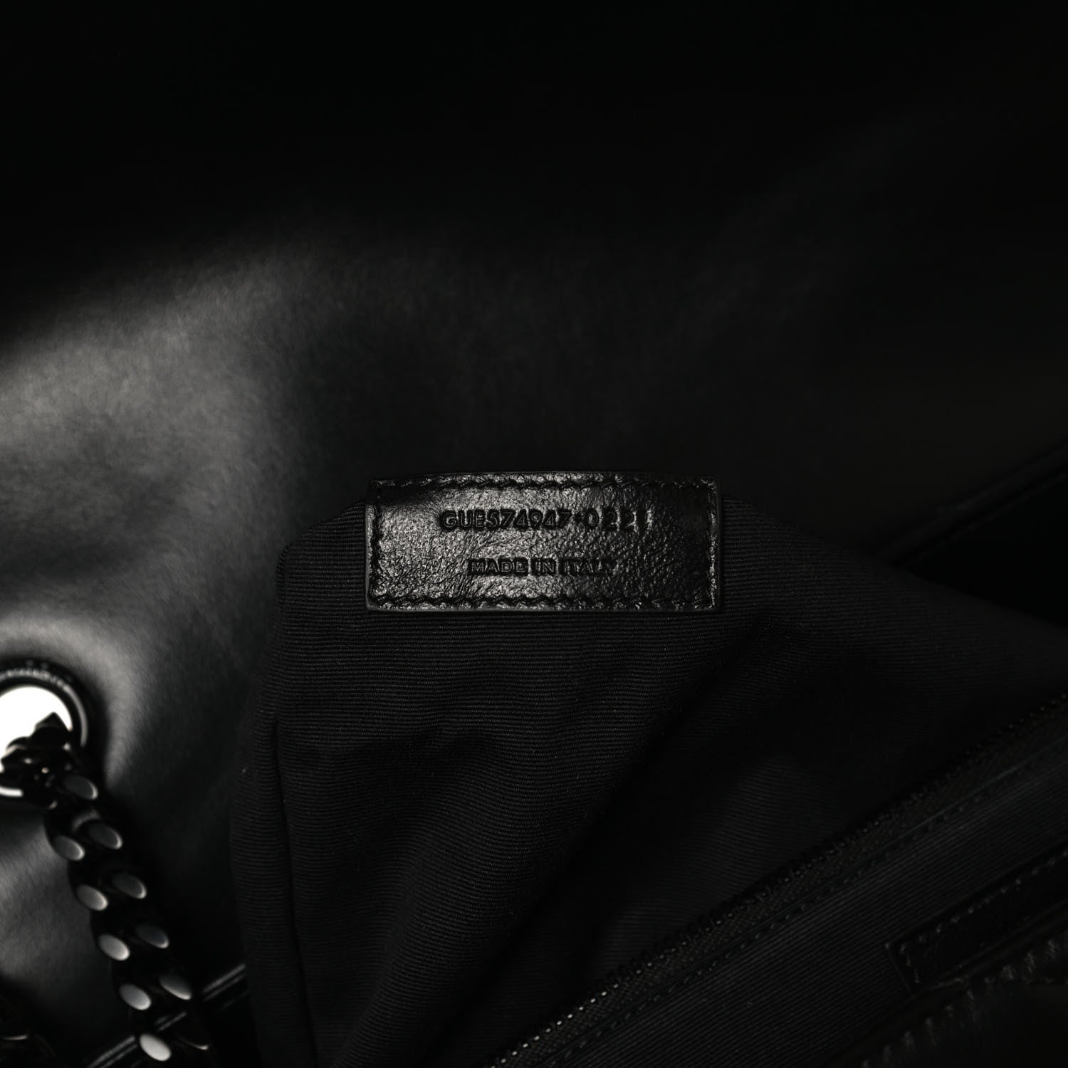 Saint Laurent Calfskin Y Quilted Monogram Large Loulou Chain Satchel Black 6 of 11