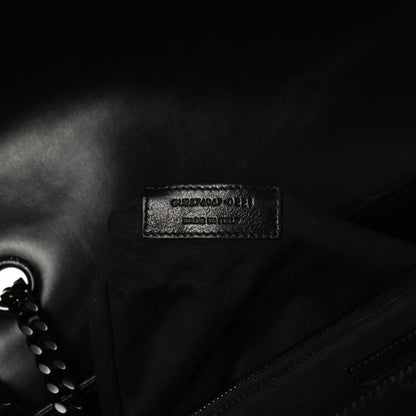 Saint Laurent Calfskin Y Quilted Monogram Large Loulou Chain Satchel Black 6 of 11