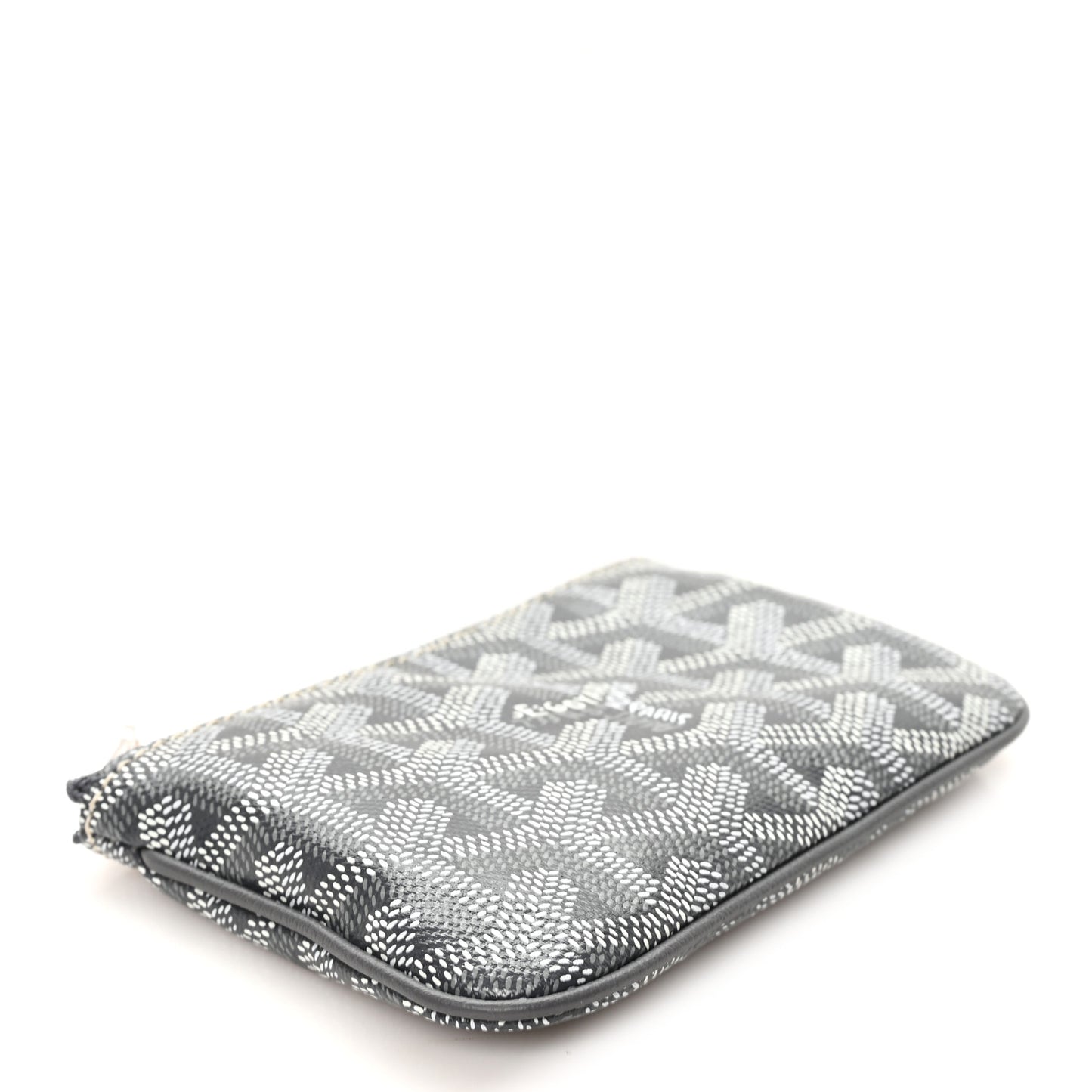 Goyardine Nano Senat Key Pouch Grey