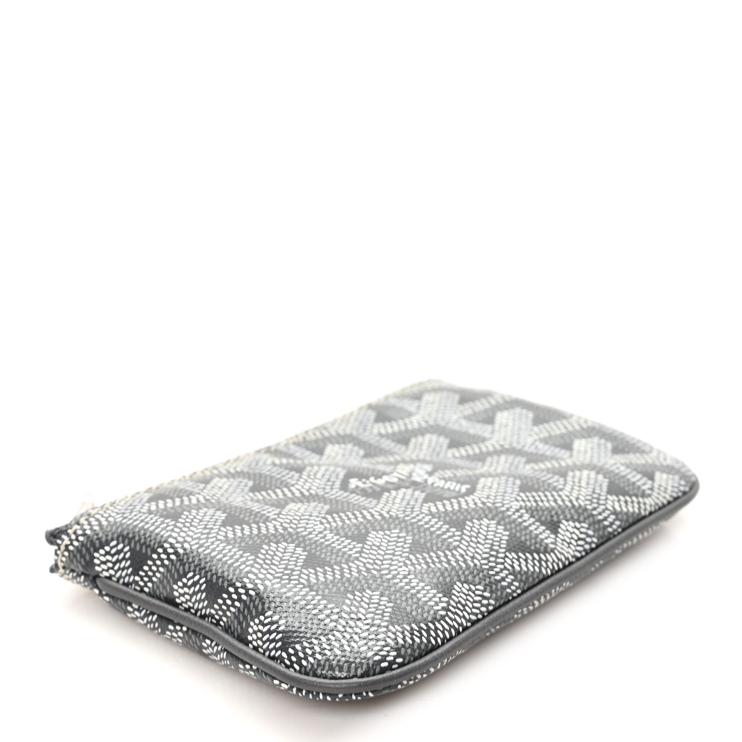 Goyard Goyardine Nano Senat Key Pouch Grey 4 of 7