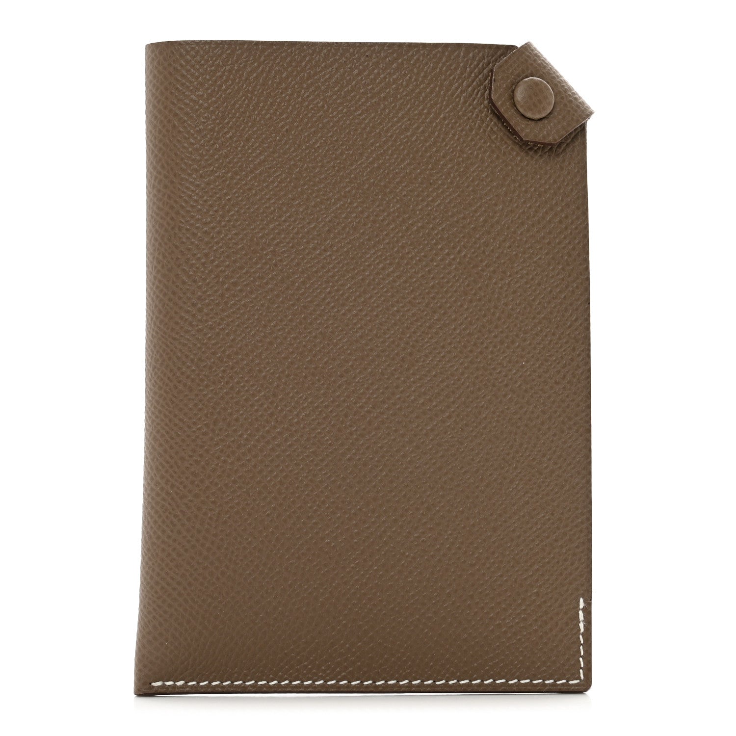 Hermes Epsom Tarmac PM Passport Holder Etoupe 1 of 8