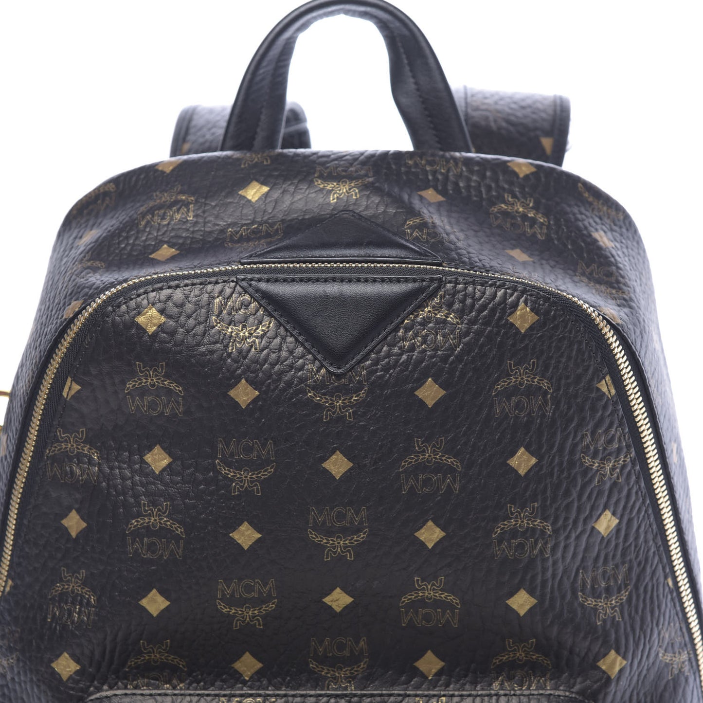 Gradation Visetos Medium Backpack Black Gold