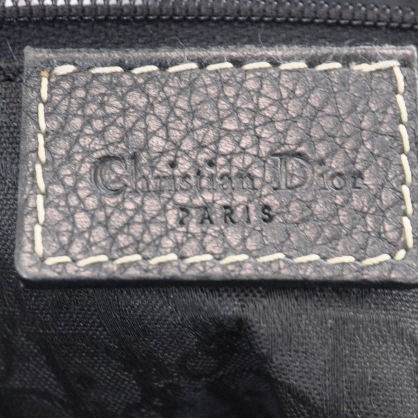 Leather Saddle Bag Black