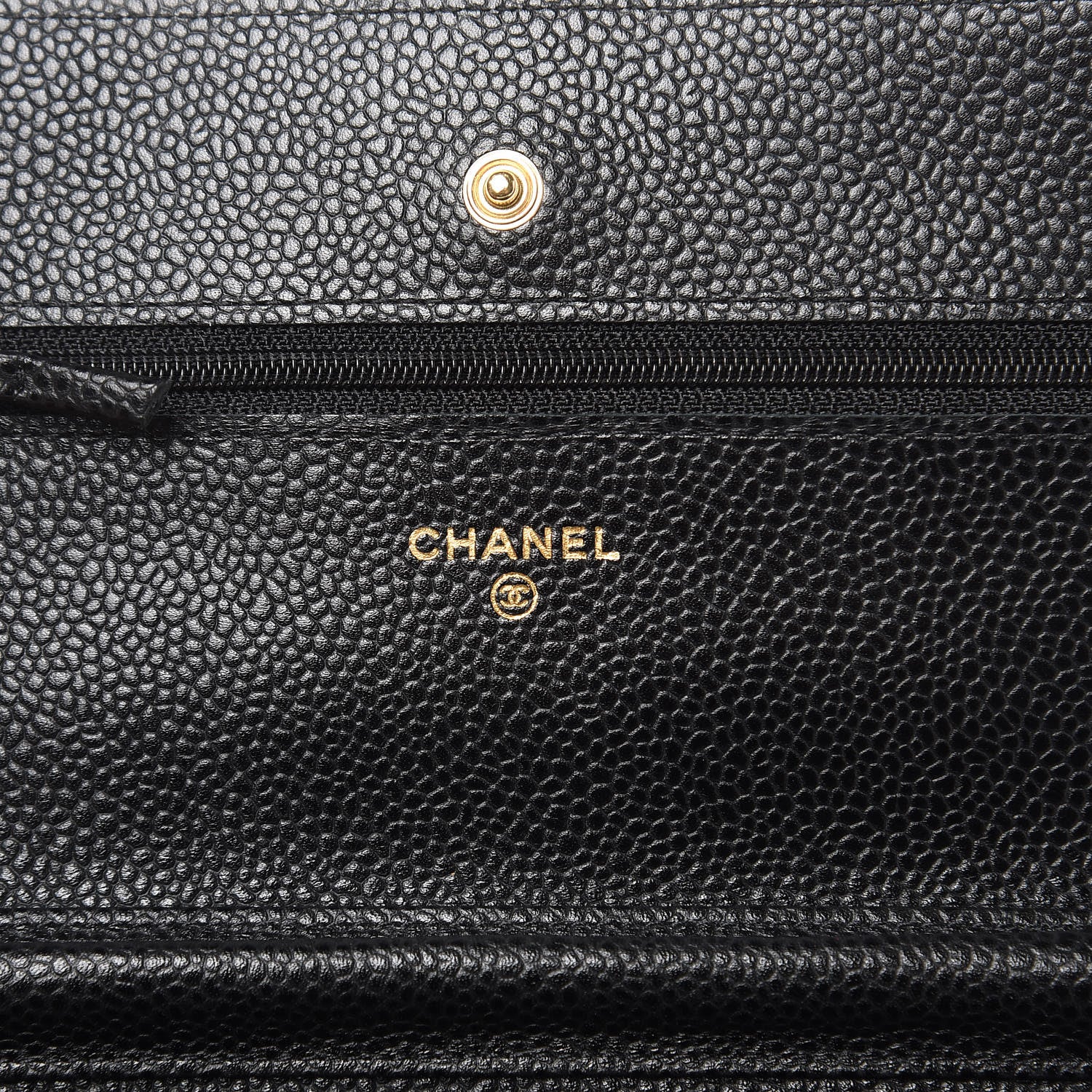 Chanel Caviar Quilted Wallet On Chain WOC Black 6 of 11