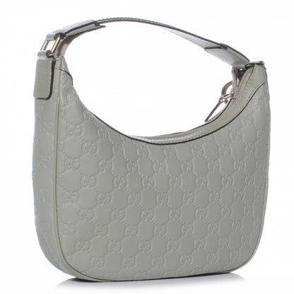 Gucci Guccissima Small Hobo Light Green 3 of 7