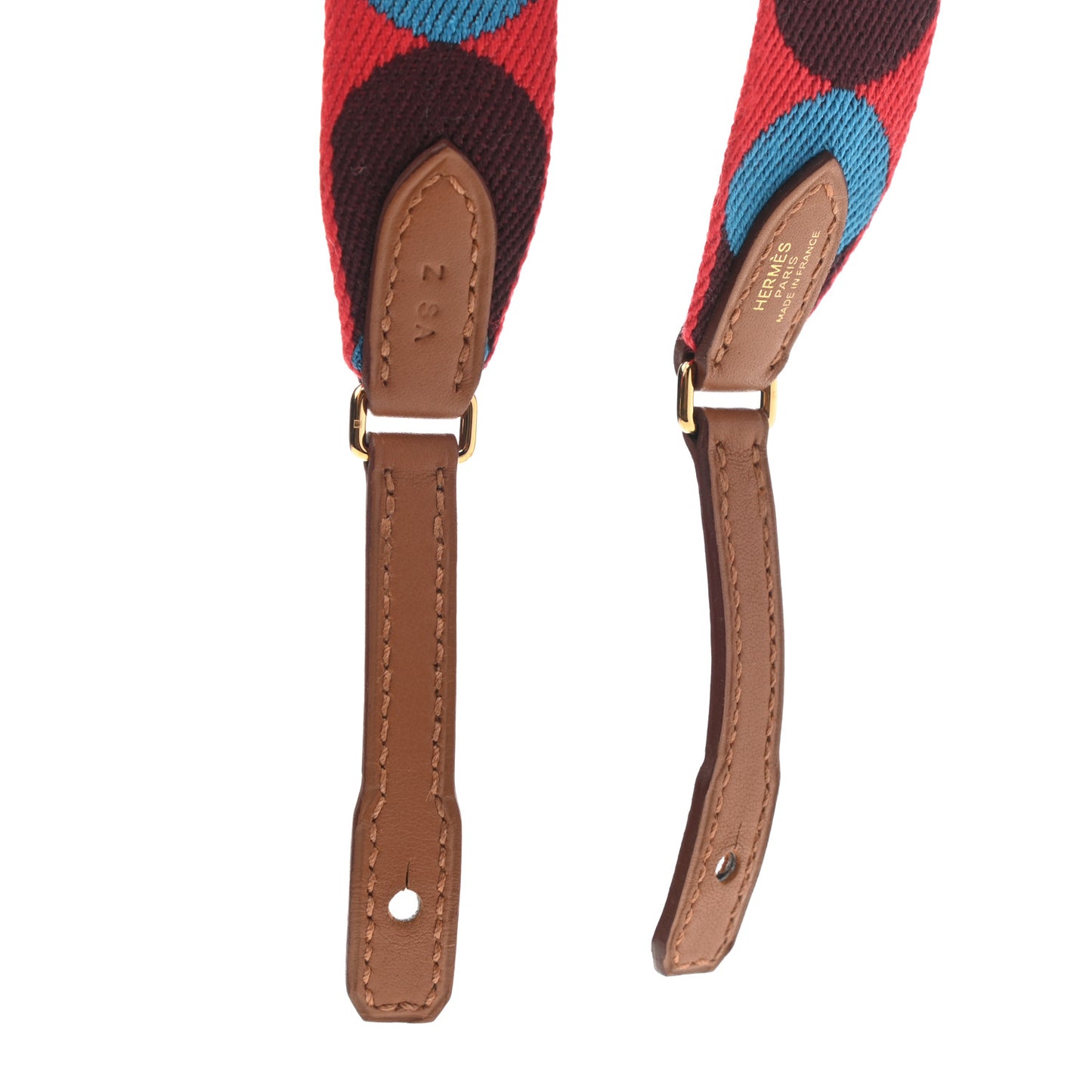 Toile Swift 25mm Sangle Flipperball To Go Shoulder Strap Rouge De Coeur Bleu Frida Gold