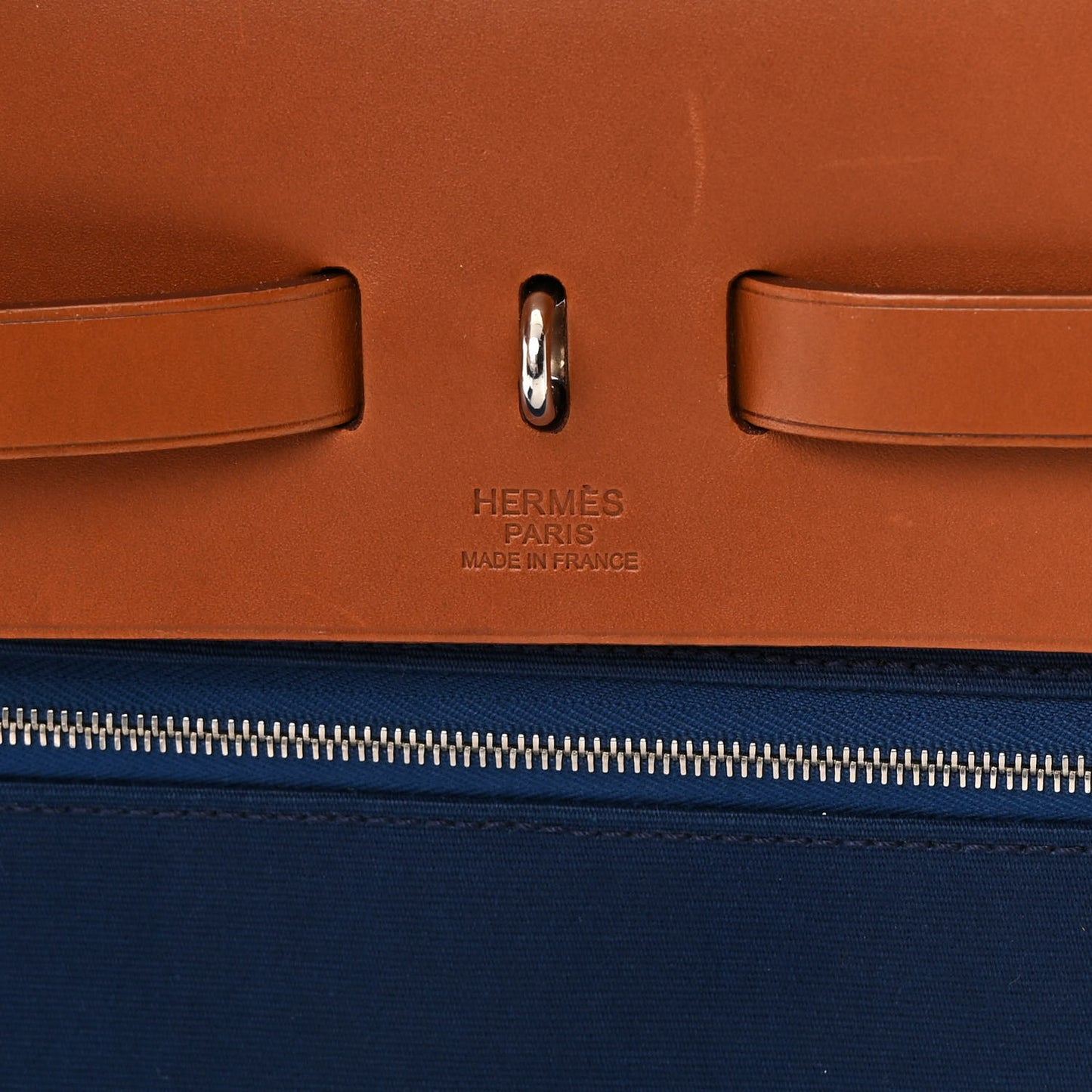 Toile Vache Hunter Herbag Zip 39 MM Bleu Marine