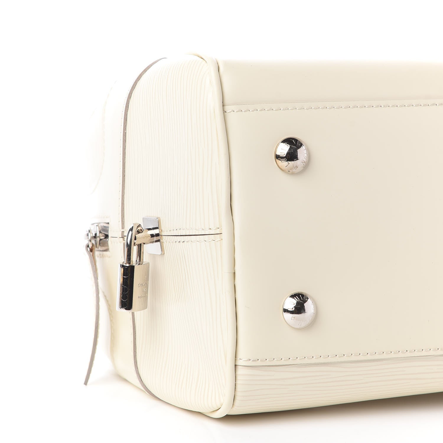 Louis Vuitton Epi Bowling Montaigne GM Ivory 7 of 9